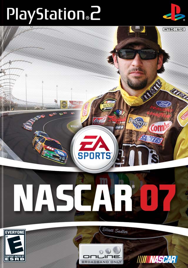 Nascar 07 Front Cover - Playstation 2 Pre-Played