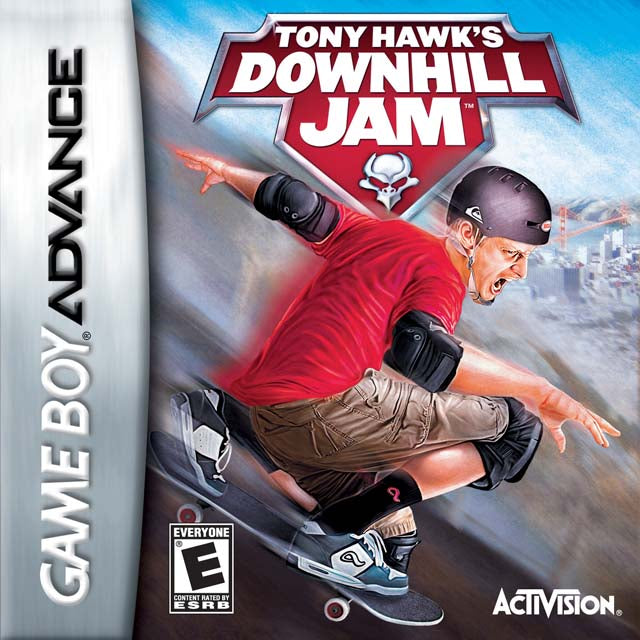 Tony Hawk's Downhill Jam Front Cover - Nintendo Gameboy Advance Pre-Played