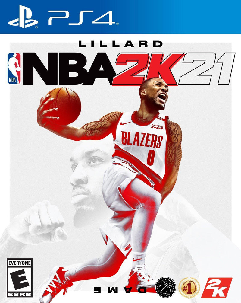 NBA 2K21 Front Cover - Playstation 4 Pre-Played