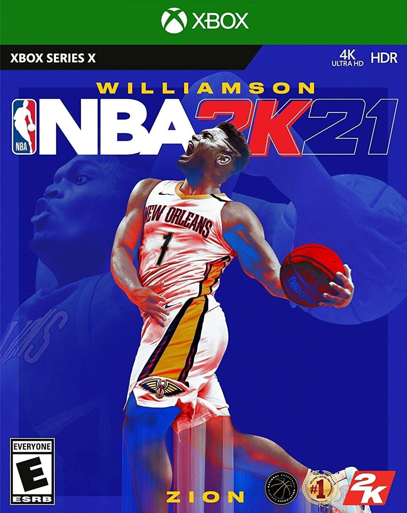 NBA 2K21 Front Cover - Xbox Series X Pre-Played