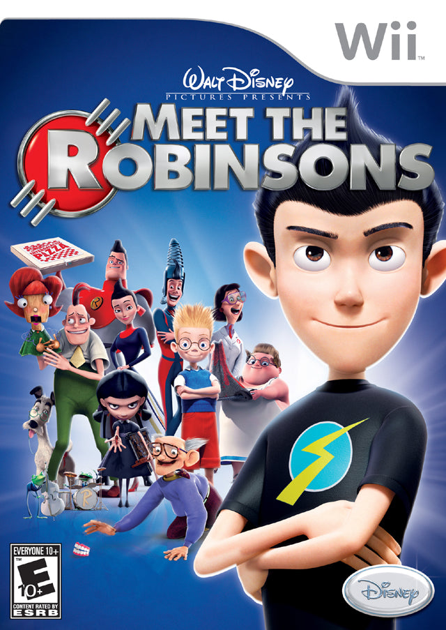 Meet the Robinsons Front Cover - Nintendo Wii Pre-Played