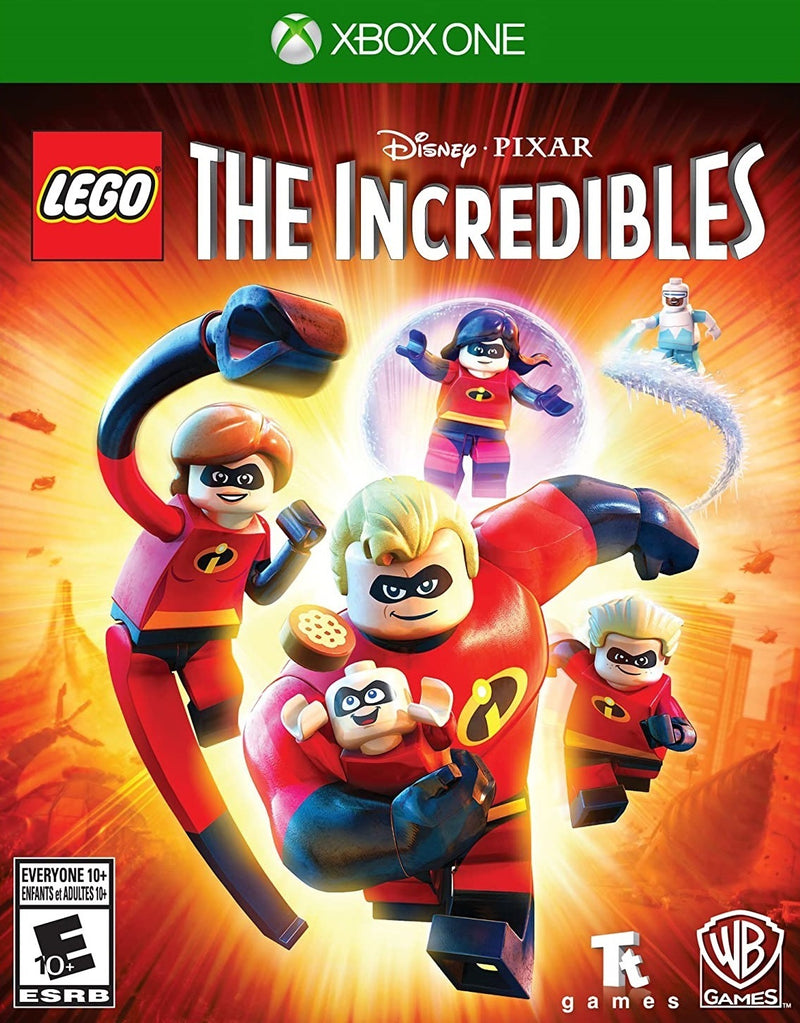 Lego The Incredibles Front Cover - Xbox One Pre-Played