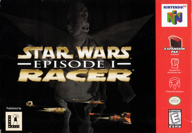 Star Wars Episode 1 Racer Front Cover - Nintendo 64 Pre-Played