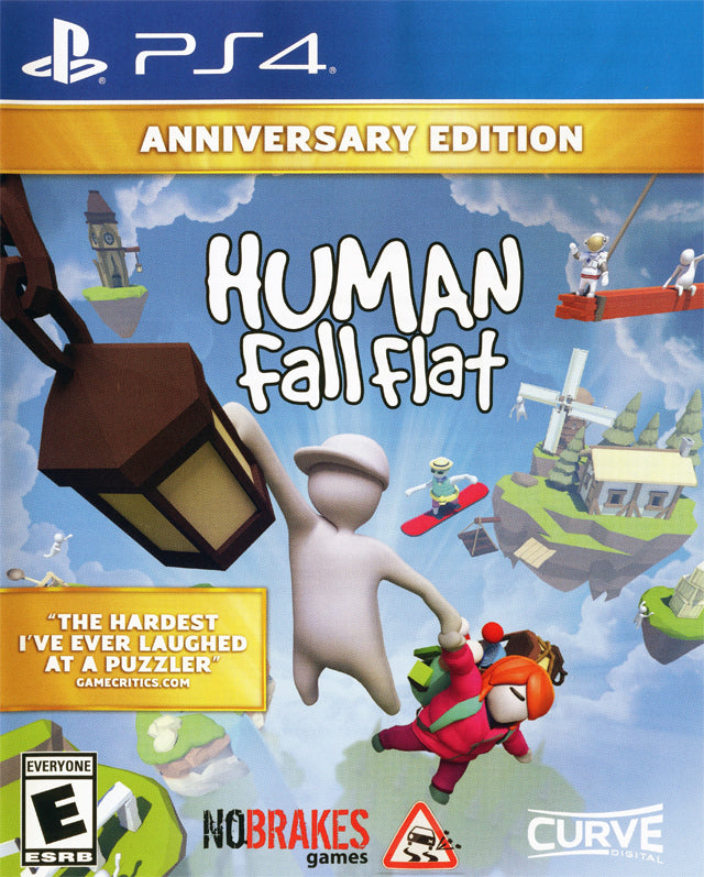 Human Fall Flat Front Cover - Playstation 4 Pre-Played