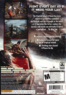 Dead Island Game of the Year Back Cover - Xbox 360 Pre-Played