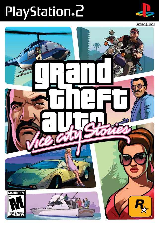 Grand Theft Auto: Vice City Stories Front Cover - Playstation 2 Pre-Played