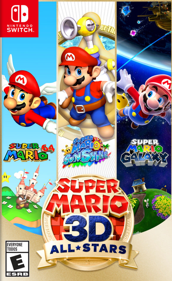 Super Mario 3D All Stars Nintendo Switch Box Front