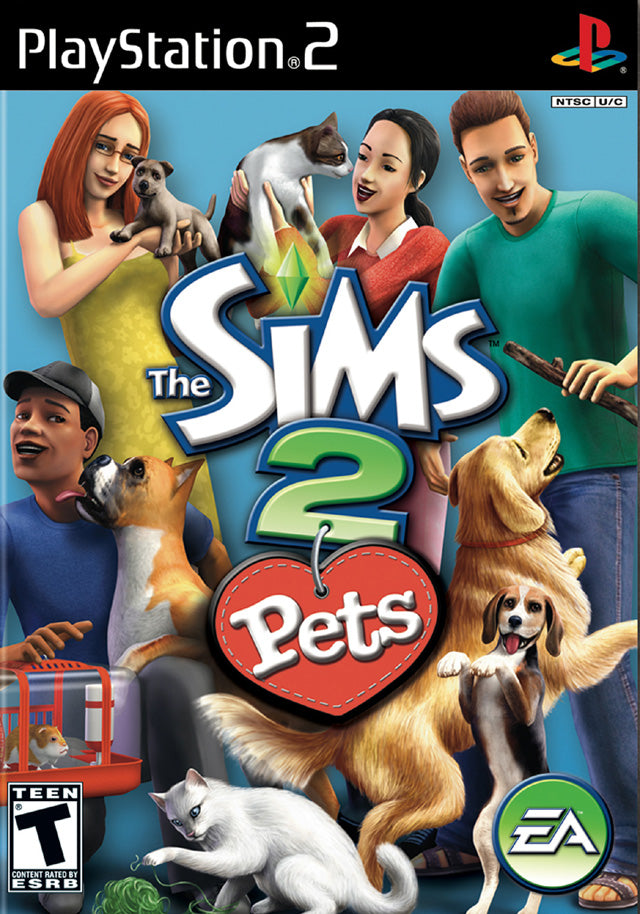 Sims 2 Pets - Playstation 2 Pre-Played