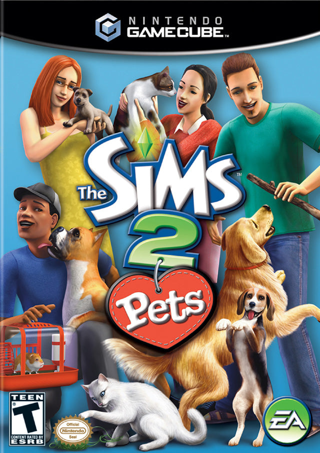 Sims 2 Pets - Nintendo Gamecube Pre-Played