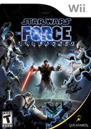 Star Wars The Force Unleashed Front Cover - Nintendo Wii Pre-Played