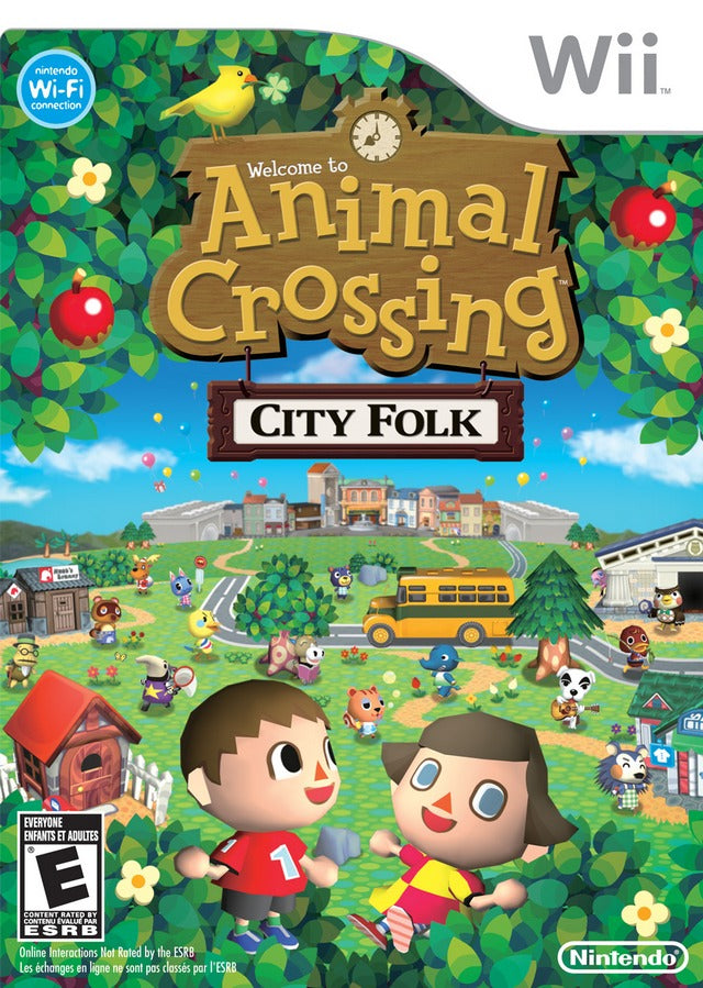 Animal Crossing City Folk - Nintendo Wii Pre-Played