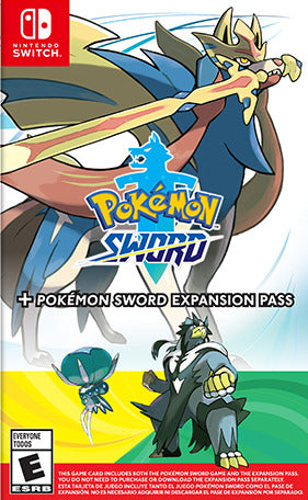 Pokemon Sword + Expansion Pass - Nintendo Switch