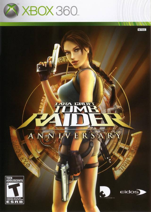 Tomb Raider Anniversary Front Cover - Xbox 360 Pre-Played