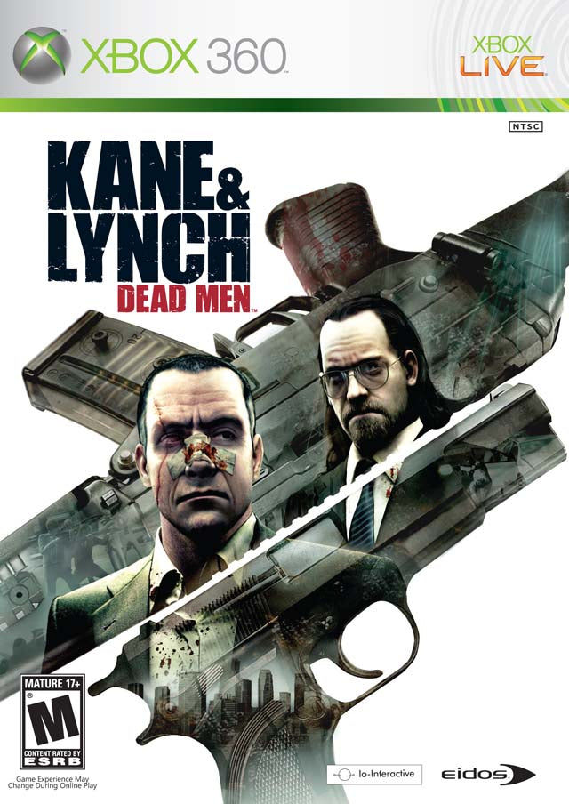 Kane & Lynch Dead Men Front Cover - Xbox 360 Pre-Played