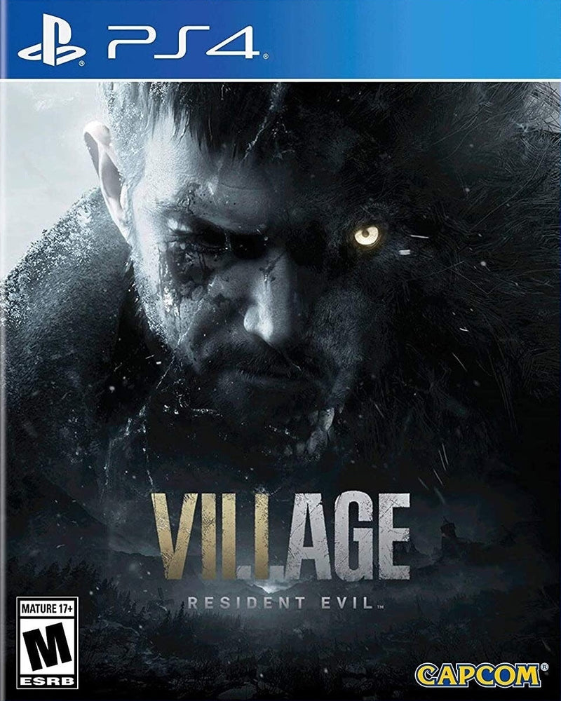 Resident Evil Village Front Cover - Playstation 4 Pre-Played