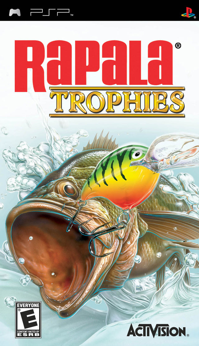 Rapala Trophies Front Cover - PSP Pre-Played