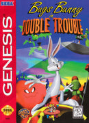 Bugs Bunny In Double Trouble Front Cover - Sega Genesis Pre-Played