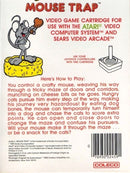Mouse Trap Back Cover - Atari Pre-Played