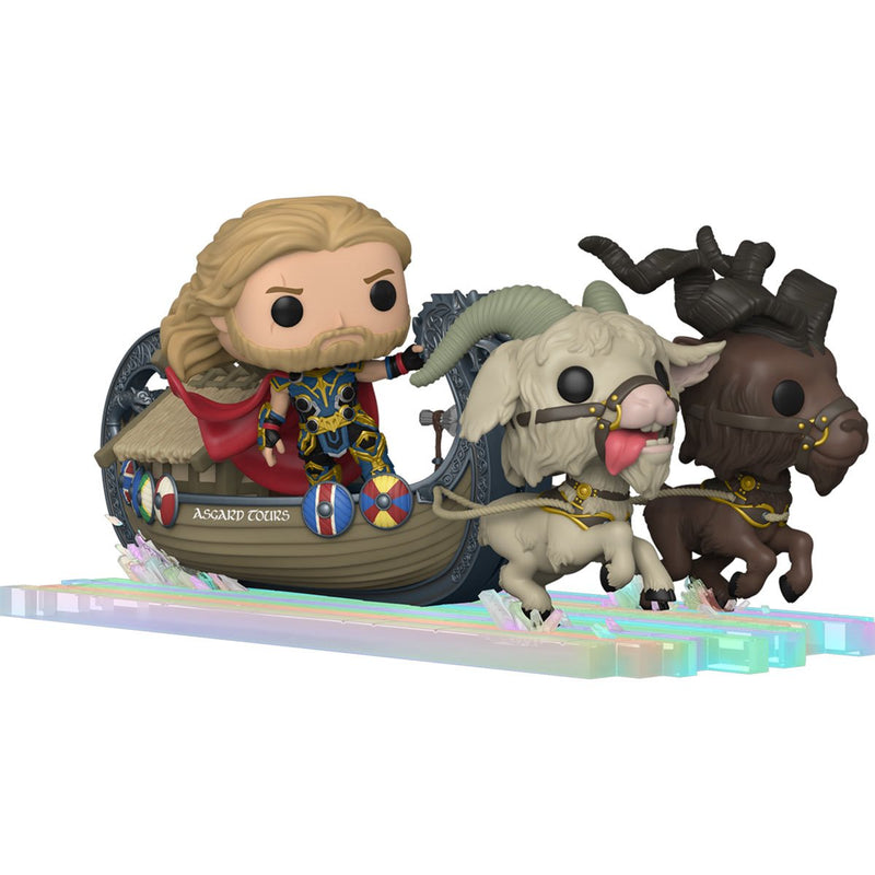 Pop! Ride: Thor Love & Thunder - Thor, Toothgnasher, & Toothgrinder Goat Boat