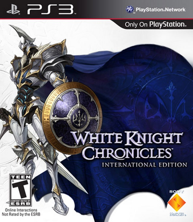 White Knight Chronicles Front Cover - Playstation 3 Pre-Played