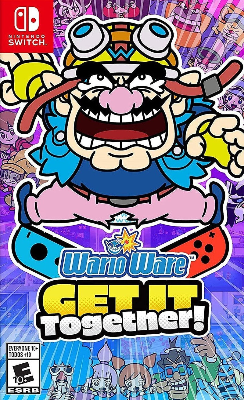 Wario Ware Get It Together! Front Cover - Nintendo Switch