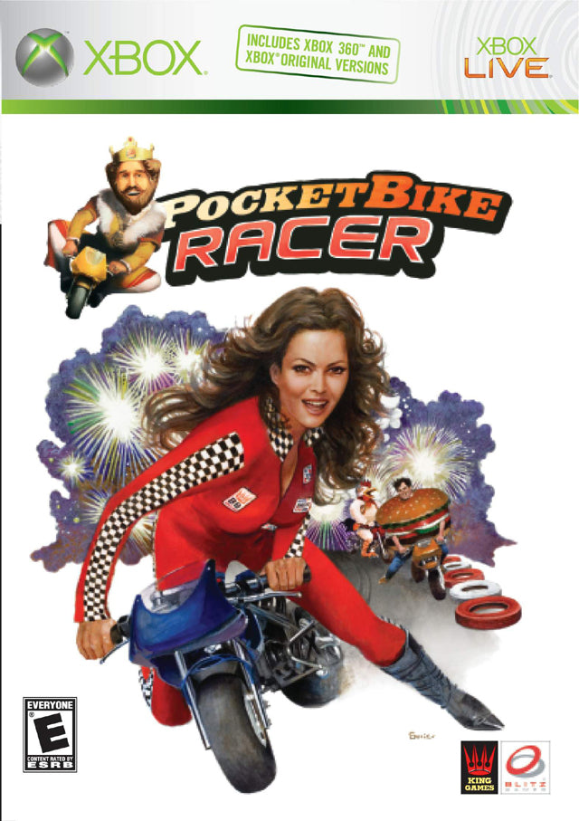 Pocketbike Racer Front Cover - Xbox Pre-Played