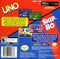 Uno Skip-Bo Pack Back Cover - Nintendo Gameboy Advance Pre-Played
