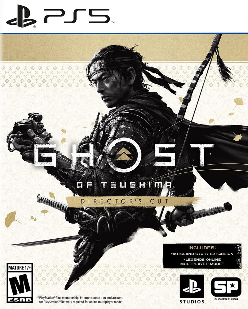 Ghost of Tsushima Director's Cut Front Cover - Playstation 5 Pre-Played