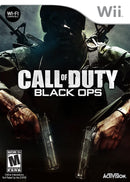 Call of Duty Black Ops Front Cover - Nintendo Wii Pre-Played