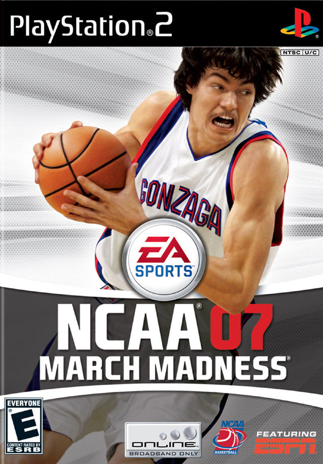NCAA March Madness 07 Front Cover - Playstation 2 Pre-Played