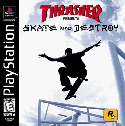 Thrasher Presents: Skate and Destroy - Playstation 1 Pre-Played