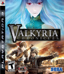 Valkyria Chronicles Front Cover - Playstation 3 Pre-Played