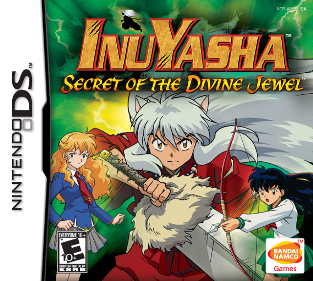 InuYasha Secret of the Divine Jewel Front Cover - Nintendo DS Pre-Played