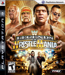 WWE Legends of Wrestlemania Front Cover - Playstation 3 Pre-Played