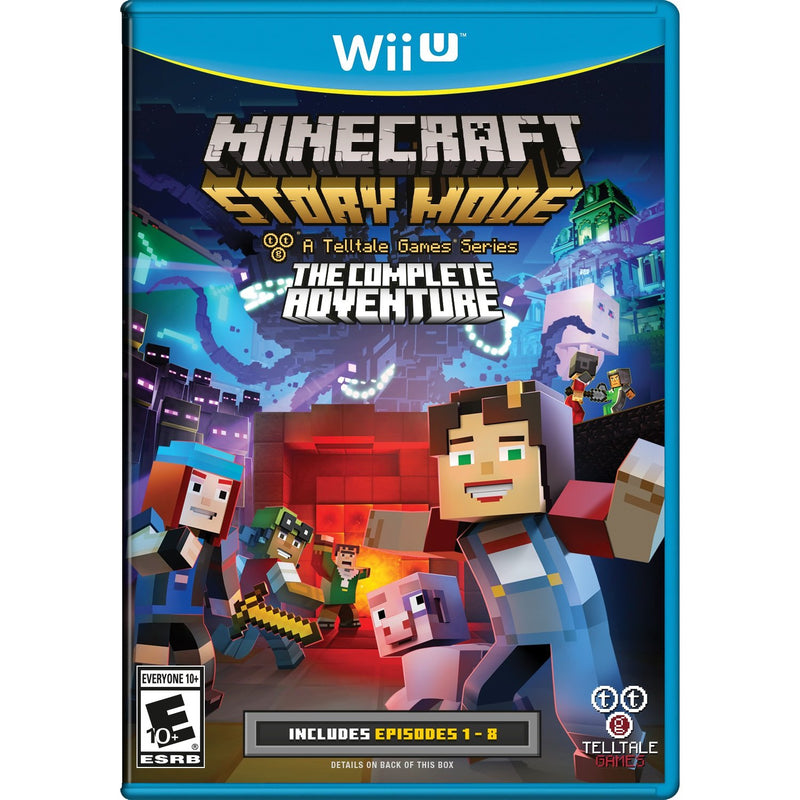 Minecraft Story Mode Complete - Nintendo WiiU Pre-Played