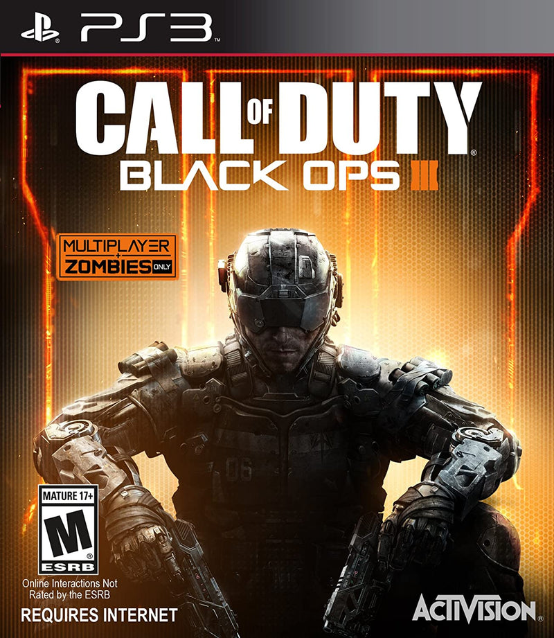 Call of Duty Black Ops 3  Front Cover - Playstation 3 Pre-Played