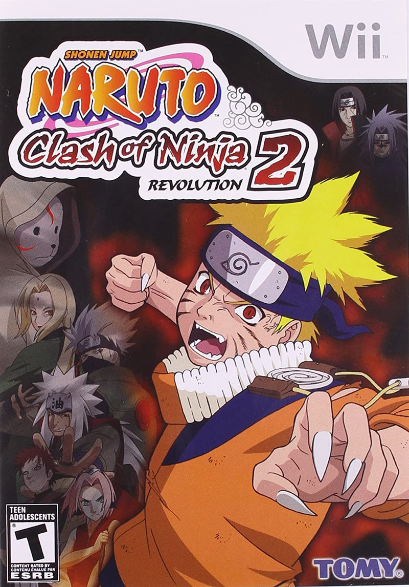 Naruto Clash of Ninja Revolution 2 - Nintendo Wii Pre-Played