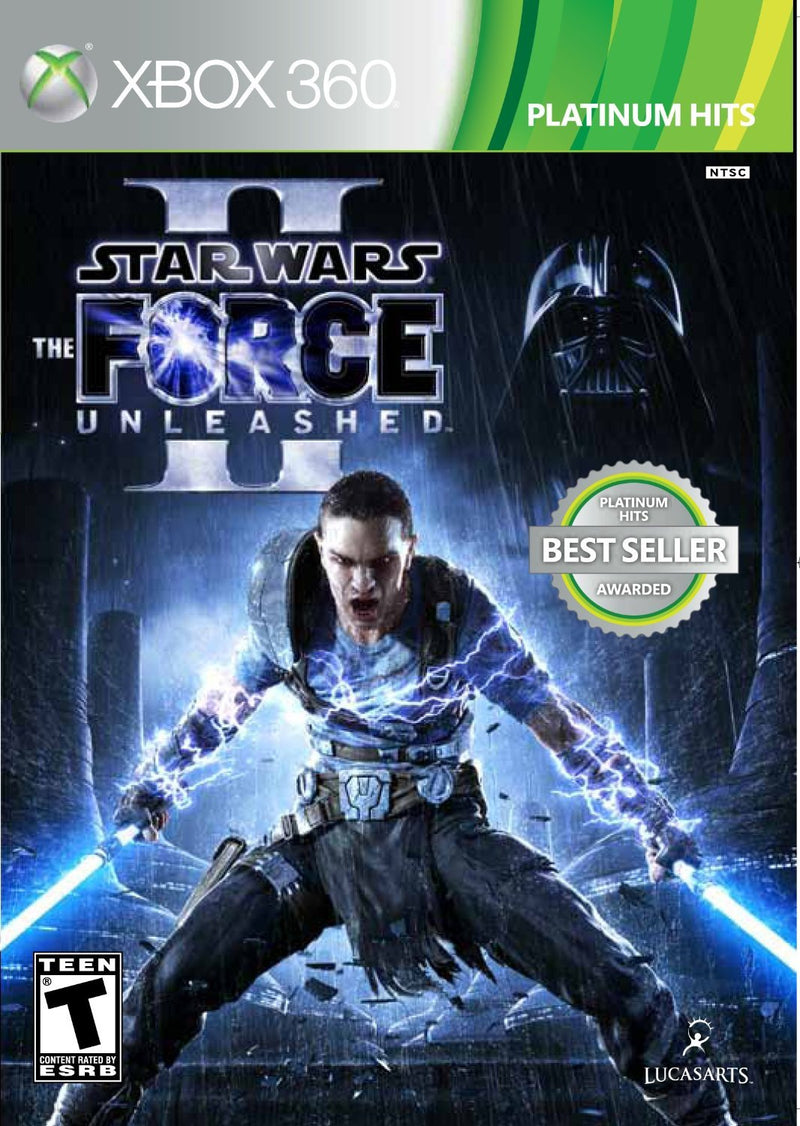 Star Wars The Force Unleashed 2 Front Cover - Xbox 360 Pre-Played