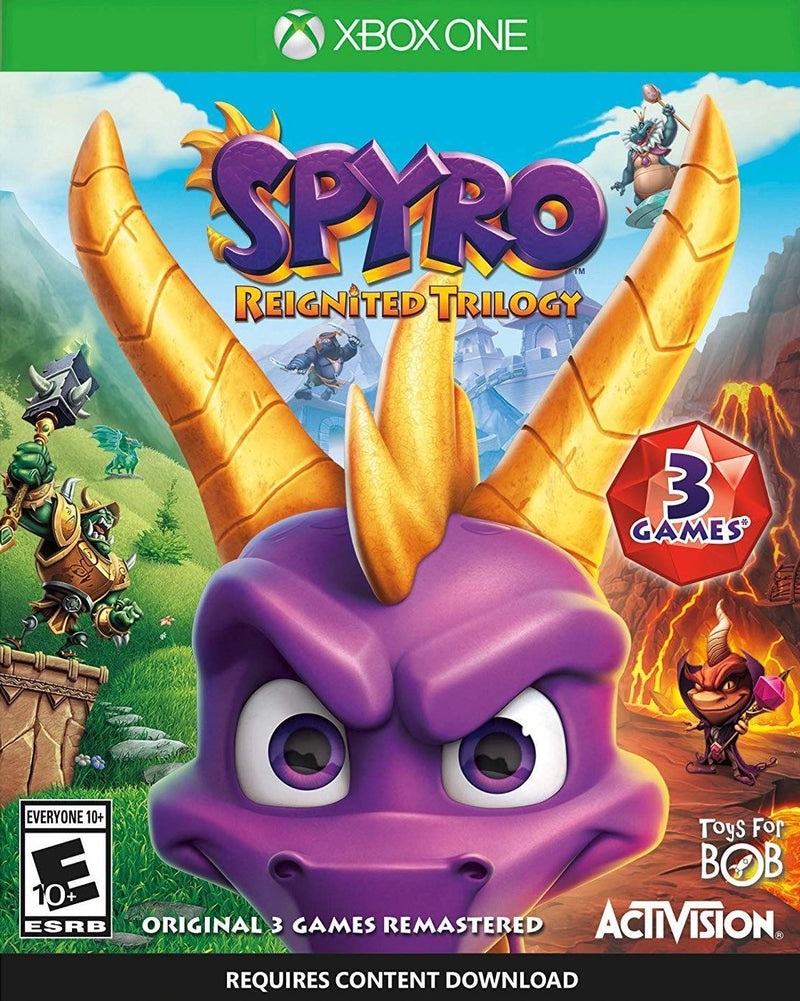 Spyro Reignited Trilogy Xbox One Pre-Played – Game On Games