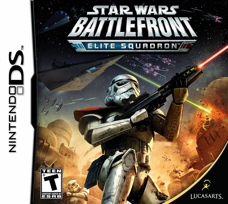 Star Wars Battlefront Elite Squadron Front Cover - Nintendo DS Pre-Played