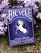 Unicorn Bicycle Playing Cards