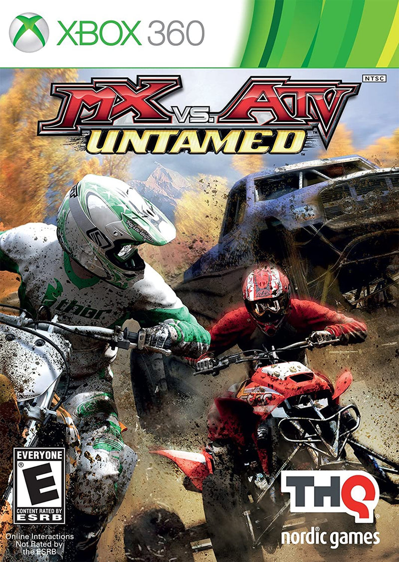 MX vs ATV Untamed Front Cover - Xbox 360 Pre-Played