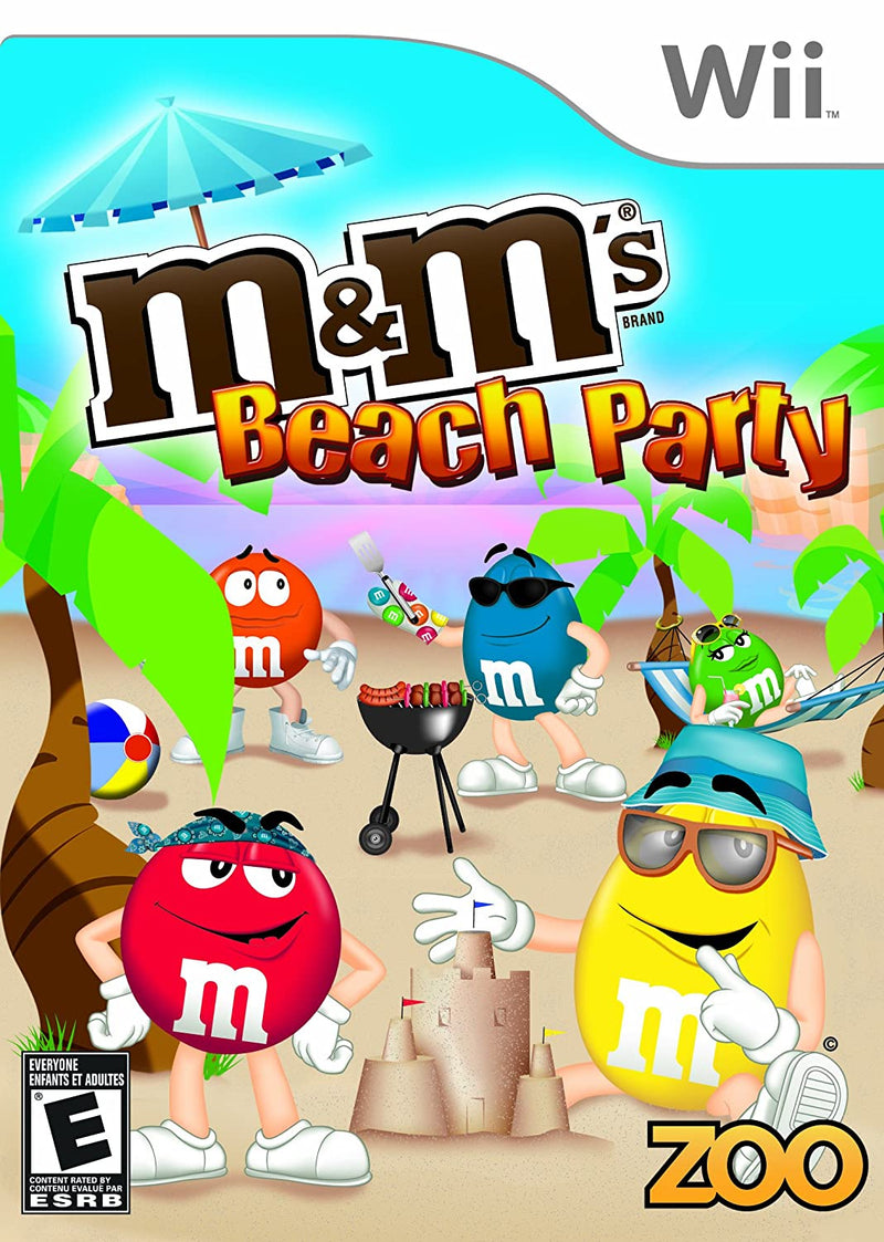 M&Ms Beach Party - Nintendo Wii Pre-Played