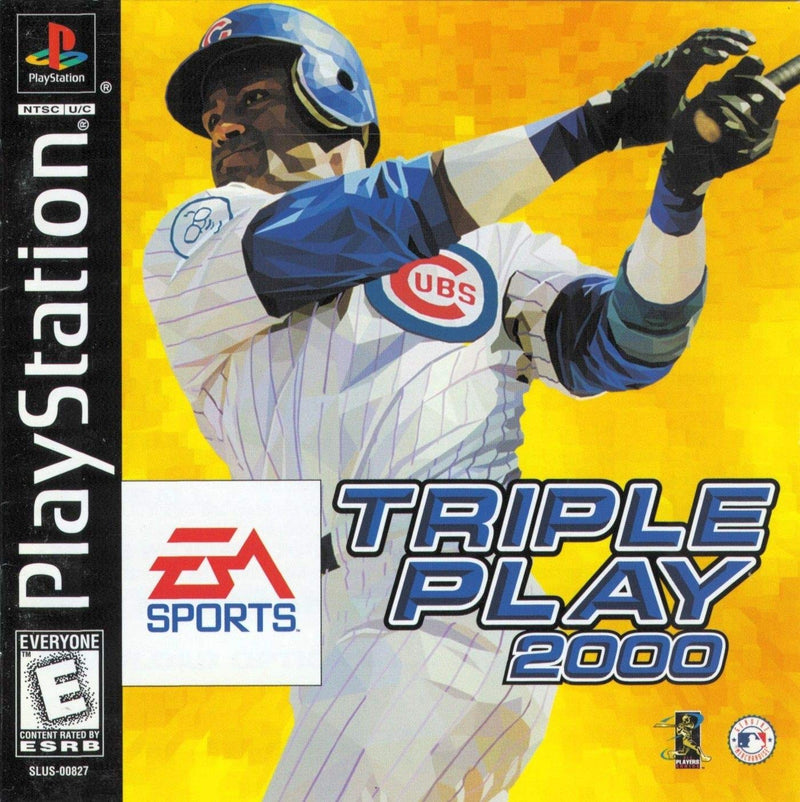 Triple Play 2000 Front Cover - Playstation 1 Pre-Played