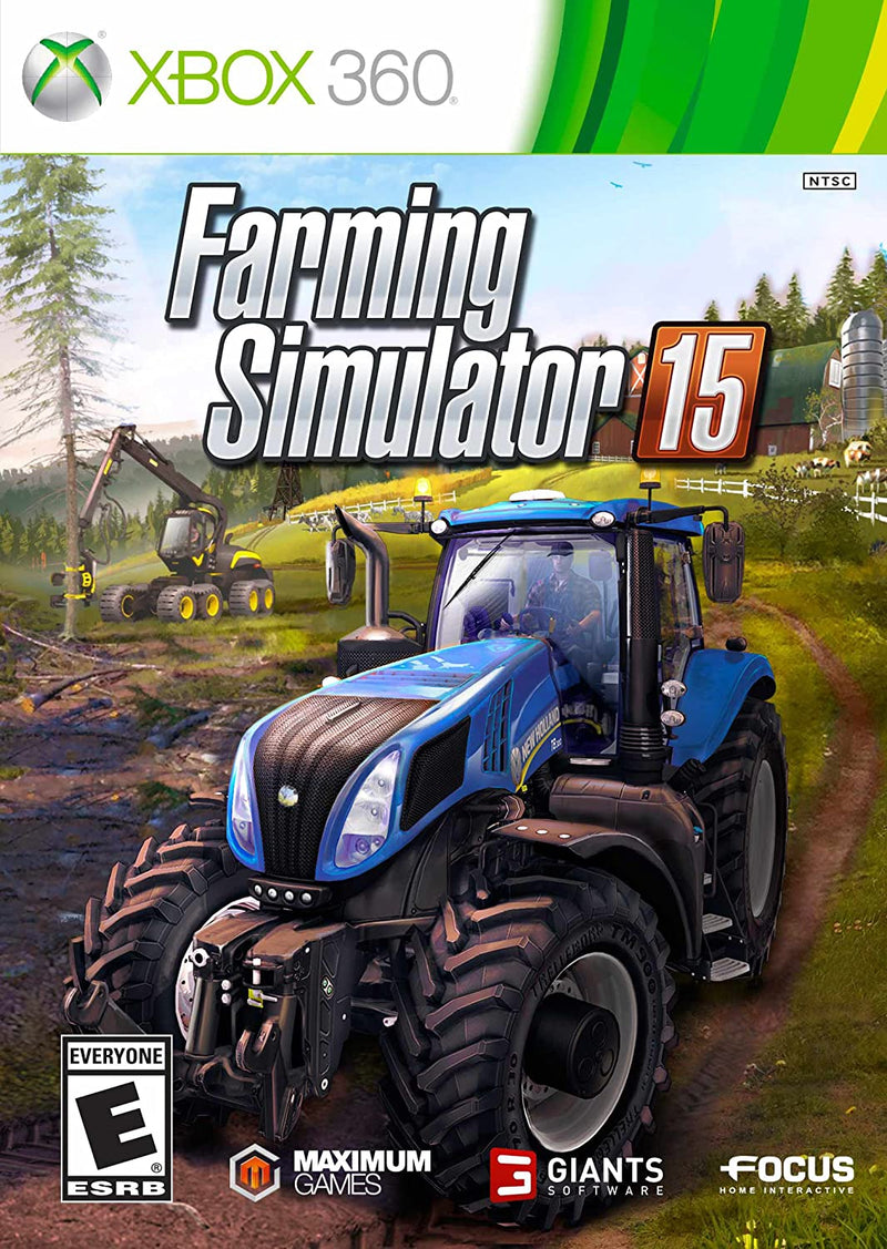 Farming Simulator 15 Front Cover - Xbox 360 Pre-Played