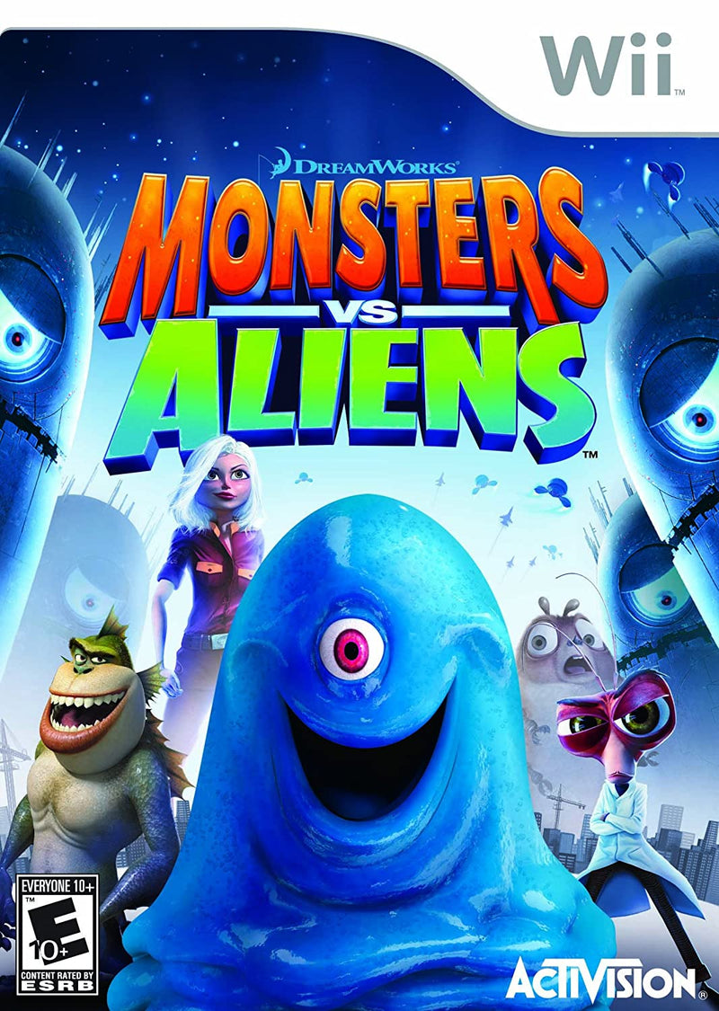 Monsters Vs Aliens - Nintendo Wii Pre-Played