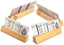Wooden Playing Cards Holder 4 Pack