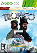 Tropico 5 Front Cover  - Xbox 360 Pre-Played