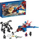 LEGO Marvel Spider-Man Spider-Jet vs Venom Mech