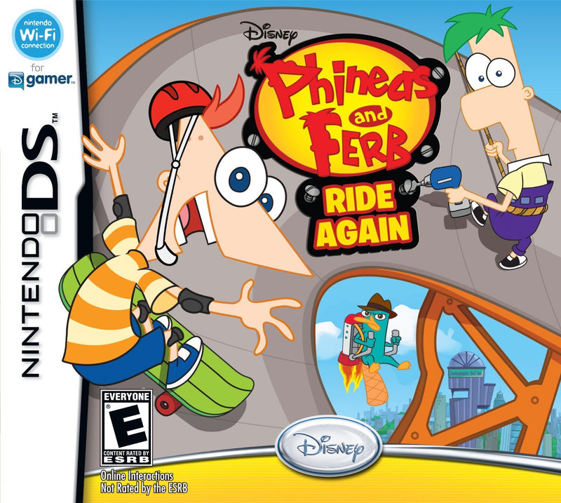 Phineas and Ferb Ride Again - Nintendo DS Pre-Played